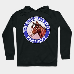 Lexington Kentucky Horse Racing The Bluegrass State Man O War Hoodie